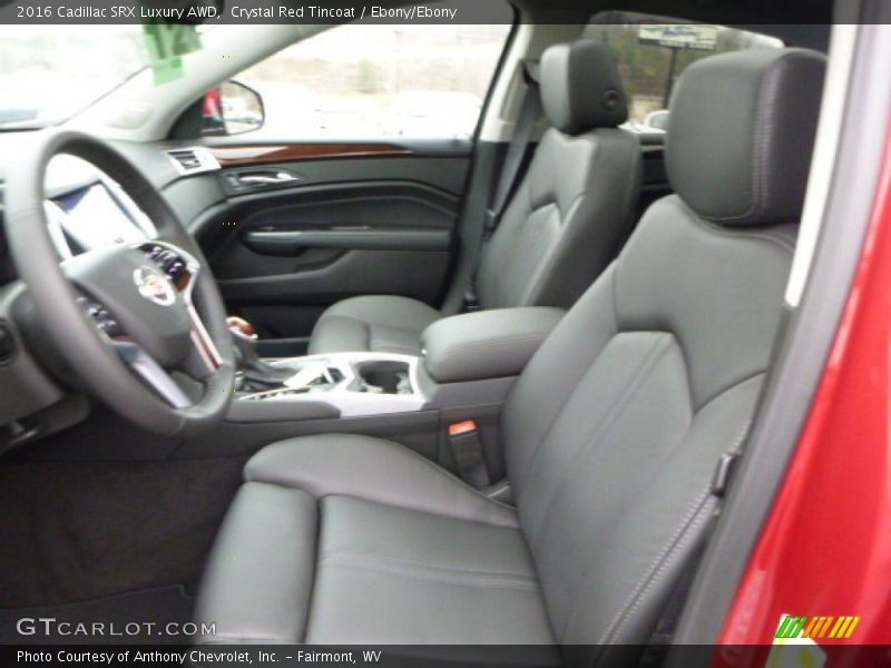 Crystal Red Tincoat / Ebony/Ebony 2016 Cadillac SRX Luxury AWD