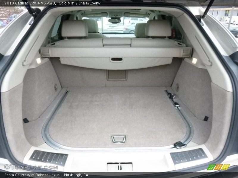 Gold Mist / Shale/Ebony 2010 Cadillac SRX 4 V6 AWD