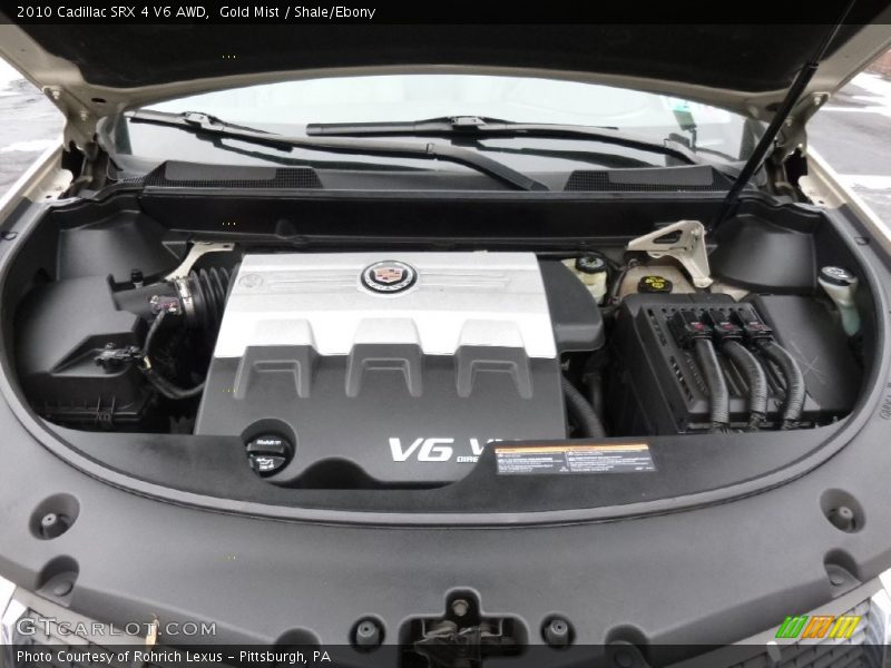 Gold Mist / Shale/Ebony 2010 Cadillac SRX 4 V6 AWD