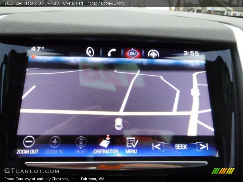Crystal Red Tincoat / Ebony/Ebony 2016 Cadillac SRX Luxury AWD