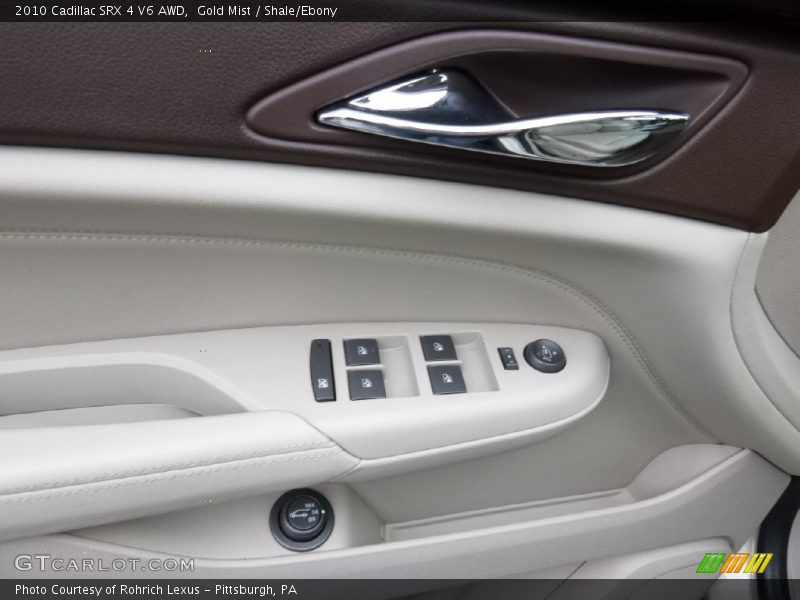 Gold Mist / Shale/Ebony 2010 Cadillac SRX 4 V6 AWD