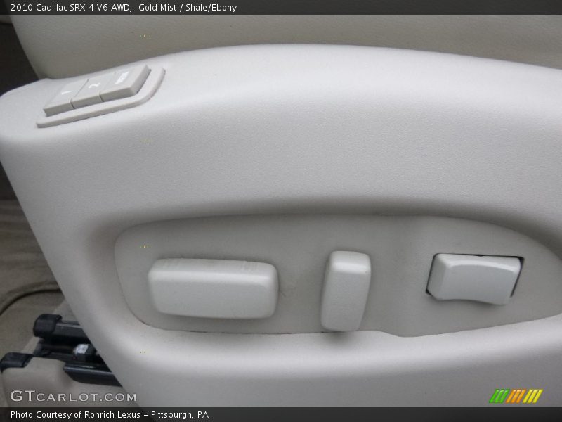 Gold Mist / Shale/Ebony 2010 Cadillac SRX 4 V6 AWD