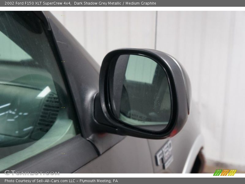 Dark Shadow Grey Metallic / Medium Graphite 2002 Ford F150 XLT SuperCrew 4x4