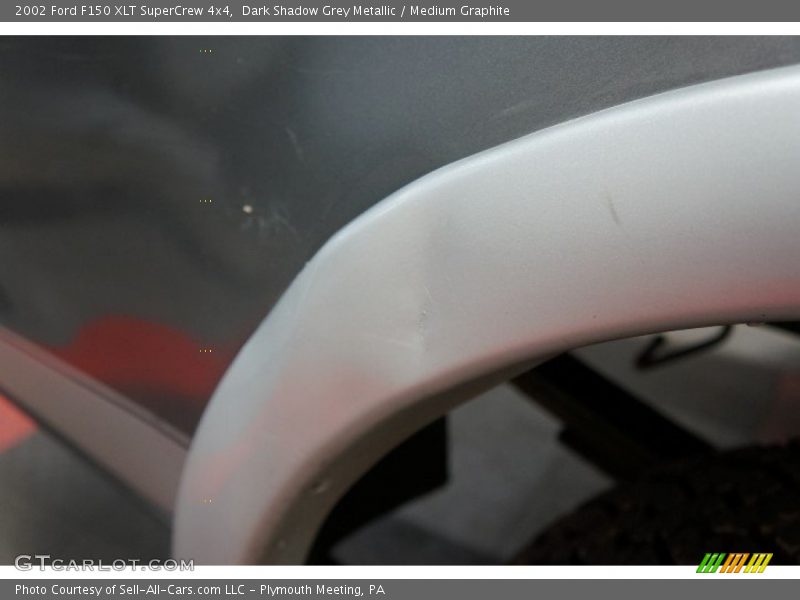 Dark Shadow Grey Metallic / Medium Graphite 2002 Ford F150 XLT SuperCrew 4x4