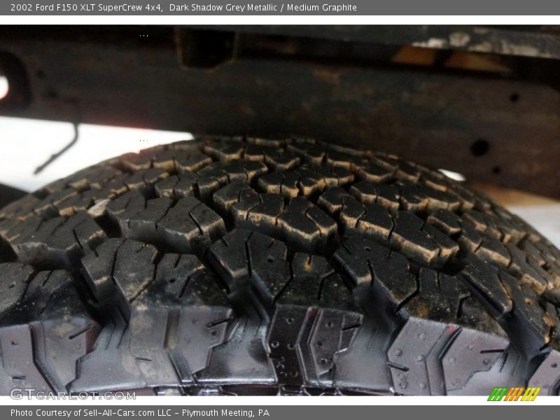 Dark Shadow Grey Metallic / Medium Graphite 2002 Ford F150 XLT SuperCrew 4x4