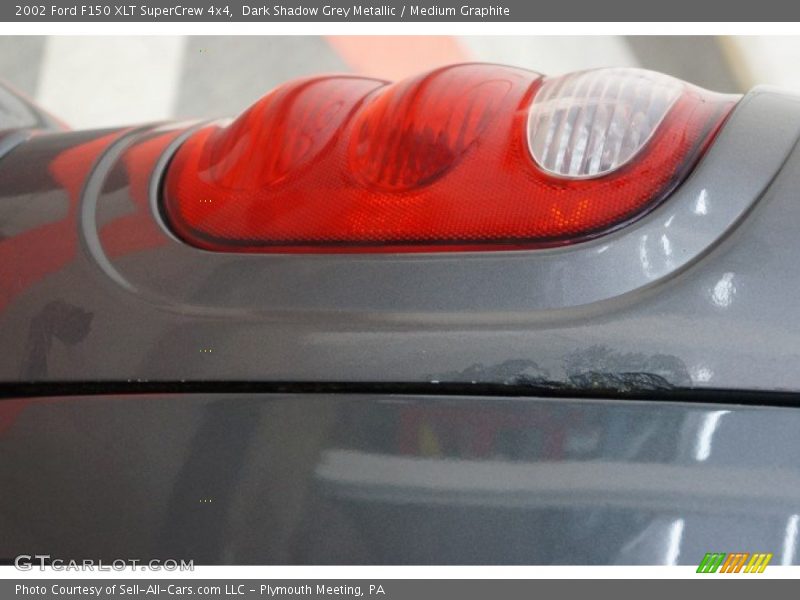 Dark Shadow Grey Metallic / Medium Graphite 2002 Ford F150 XLT SuperCrew 4x4