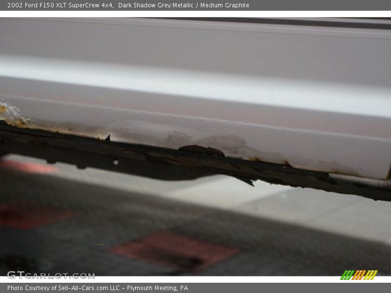 Dark Shadow Grey Metallic / Medium Graphite 2002 Ford F150 XLT SuperCrew 4x4
