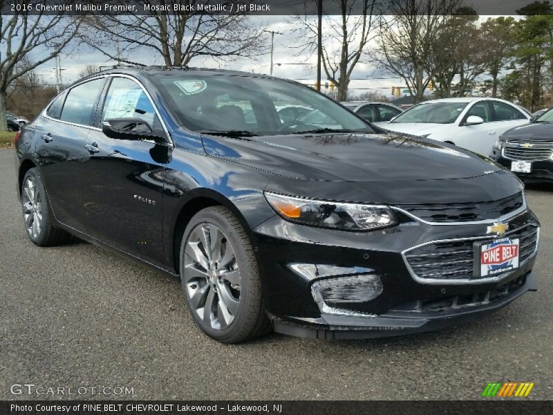 Mosaic Black Metallic / Jet Black 2016 Chevrolet Malibu Premier