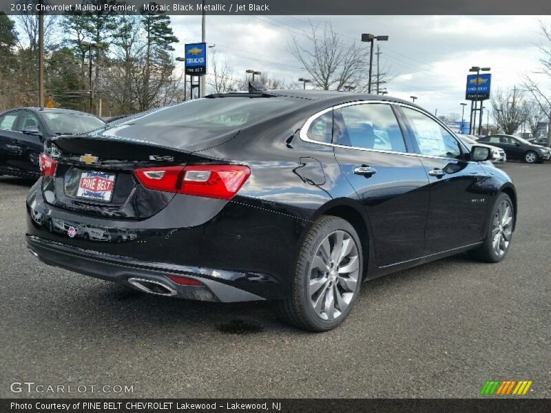 Mosaic Black Metallic / Jet Black 2016 Chevrolet Malibu Premier