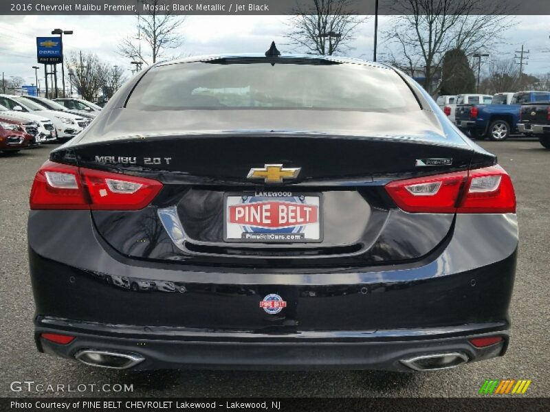 Mosaic Black Metallic / Jet Black 2016 Chevrolet Malibu Premier