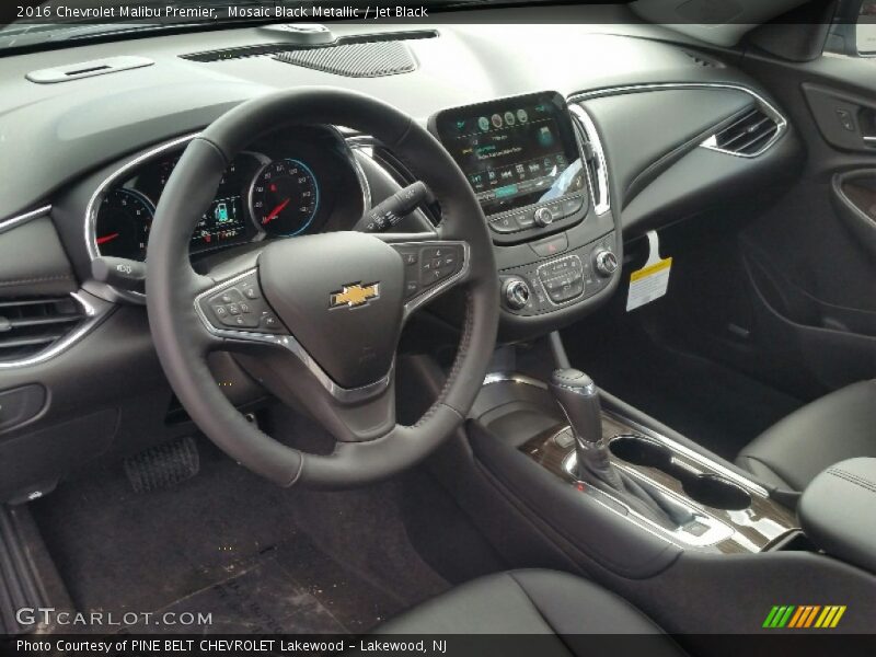 Jet Black Interior - 2016 Malibu Premier 