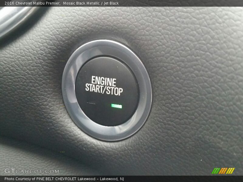 Mosaic Black Metallic / Jet Black 2016 Chevrolet Malibu Premier