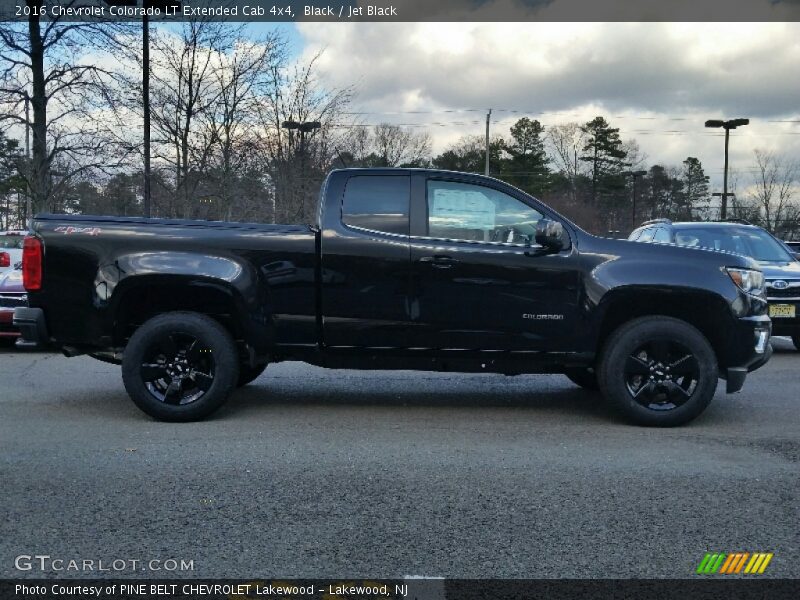 2016 Colorado LT Extended Cab 4x4 Black