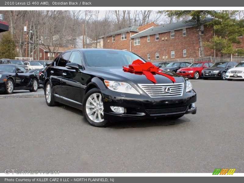 Obsidian Black / Black 2010 Lexus LS 460 AWD
