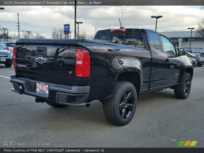 Black / Jet Black 2016 Chevrolet Colorado LT Extended Cab 4x4