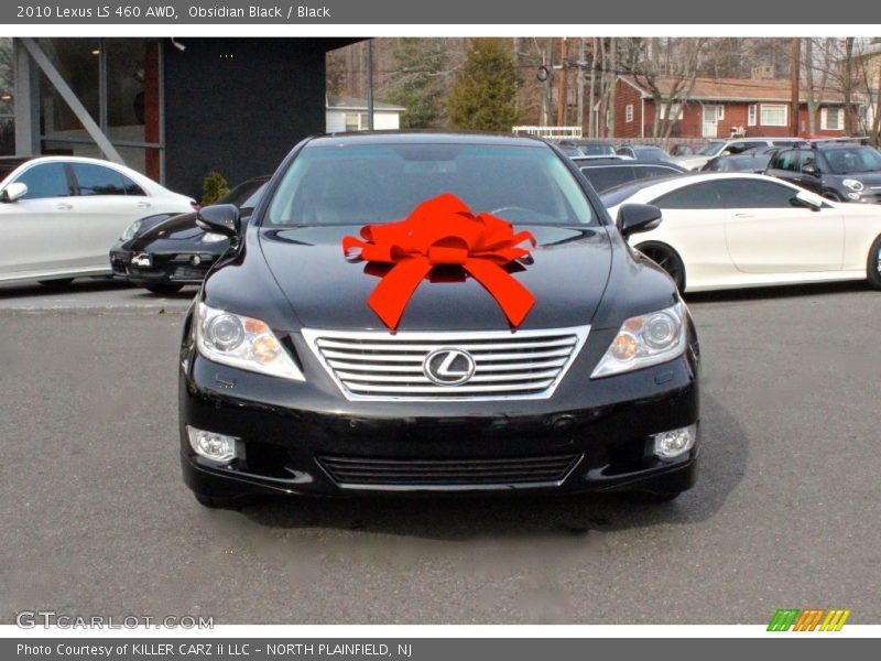 Obsidian Black / Black 2010 Lexus LS 460 AWD