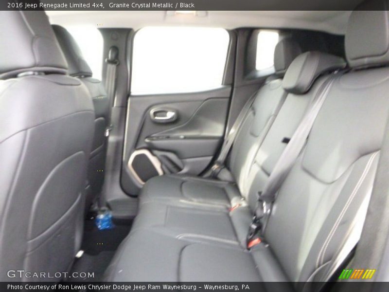 Granite Crystal Metallic / Black 2016 Jeep Renegade Limited 4x4