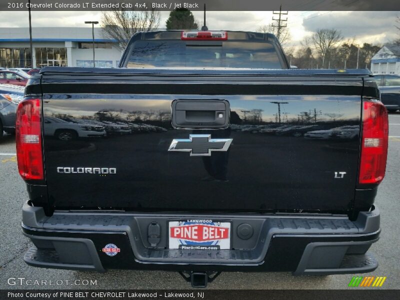 Black / Jet Black 2016 Chevrolet Colorado LT Extended Cab 4x4