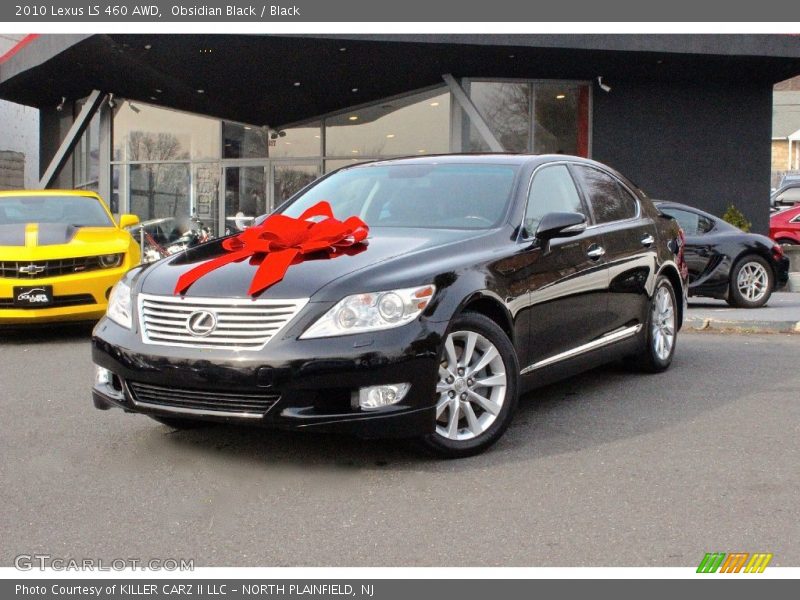 Obsidian Black / Black 2010 Lexus LS 460 AWD