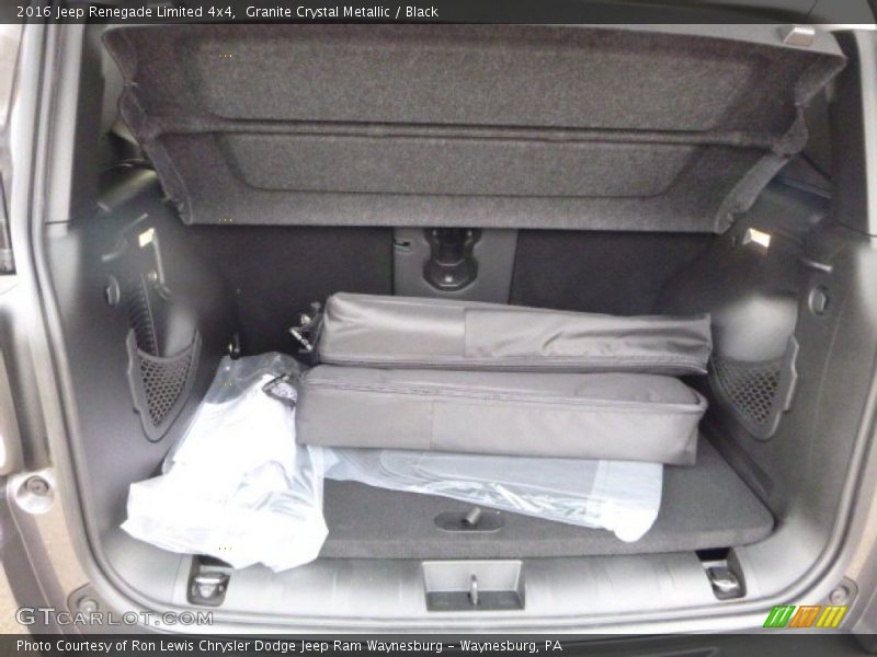 Granite Crystal Metallic / Black 2016 Jeep Renegade Limited 4x4