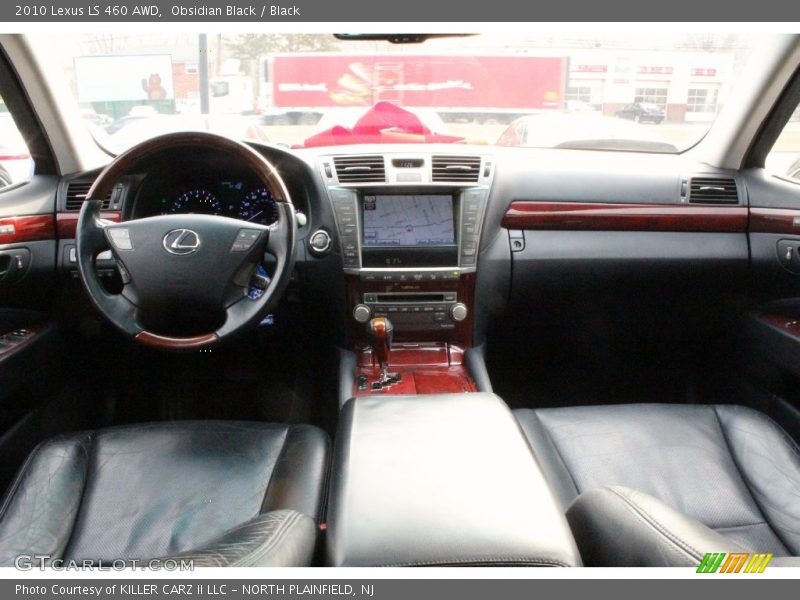 Obsidian Black / Black 2010 Lexus LS 460 AWD