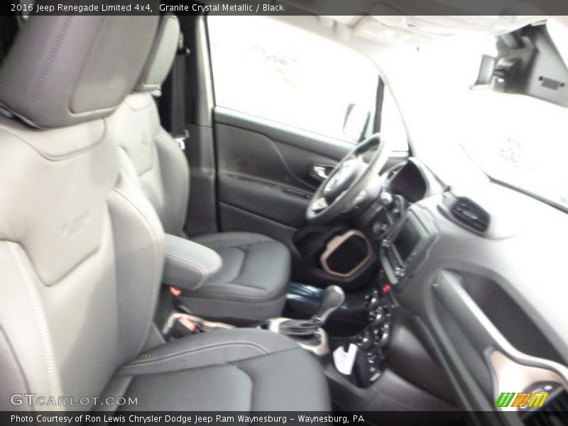Granite Crystal Metallic / Black 2016 Jeep Renegade Limited 4x4