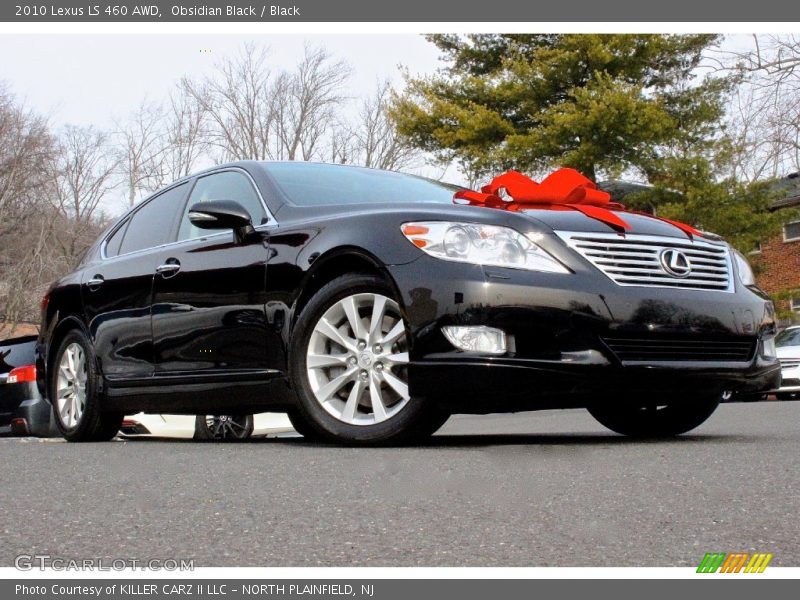 Obsidian Black / Black 2010 Lexus LS 460 AWD