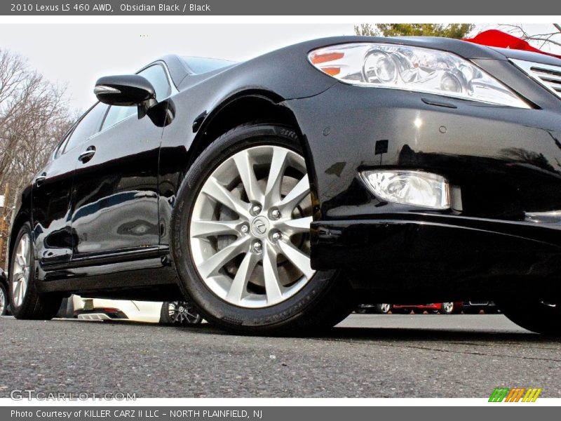 Obsidian Black / Black 2010 Lexus LS 460 AWD