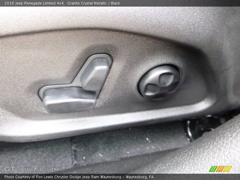 Granite Crystal Metallic / Black 2016 Jeep Renegade Limited 4x4