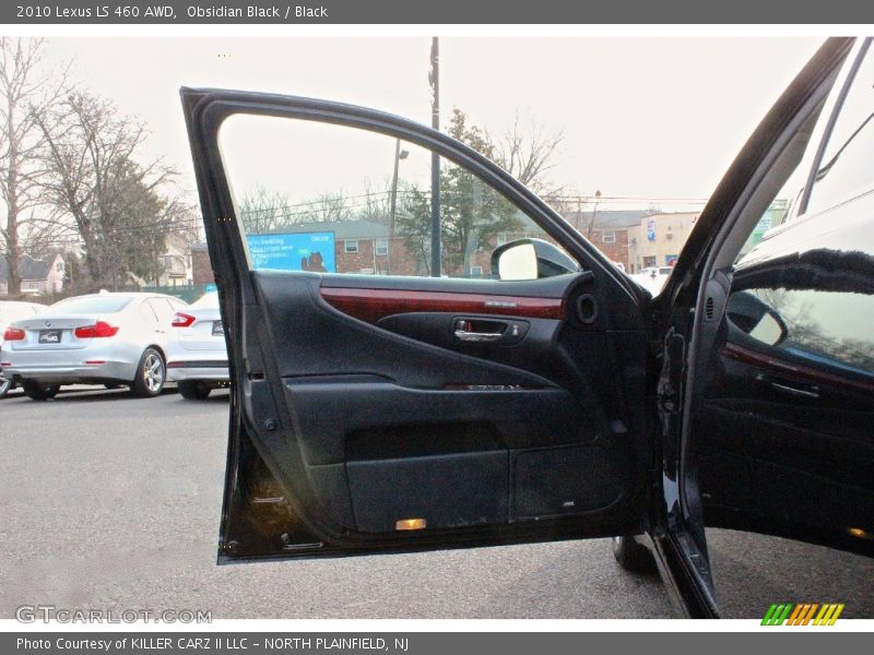 Obsidian Black / Black 2010 Lexus LS 460 AWD