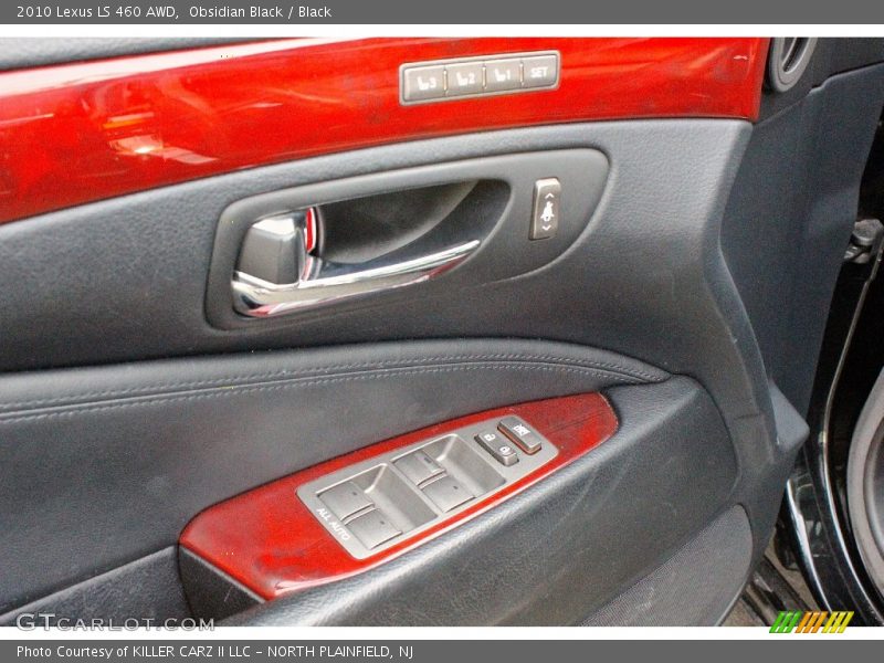 Obsidian Black / Black 2010 Lexus LS 460 AWD