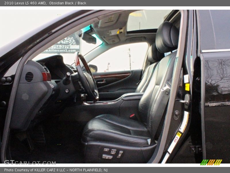 Obsidian Black / Black 2010 Lexus LS 460 AWD
