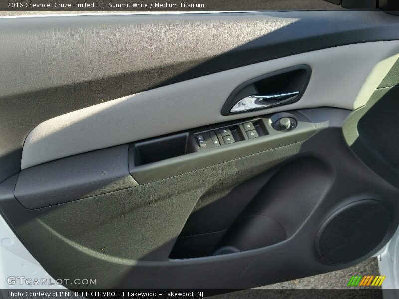 Summit White / Medium Titanium 2016 Chevrolet Cruze Limited LT