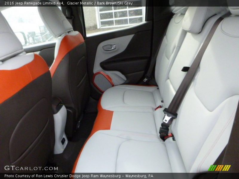 Rear Seat of 2016 Renegade Limited 4x4