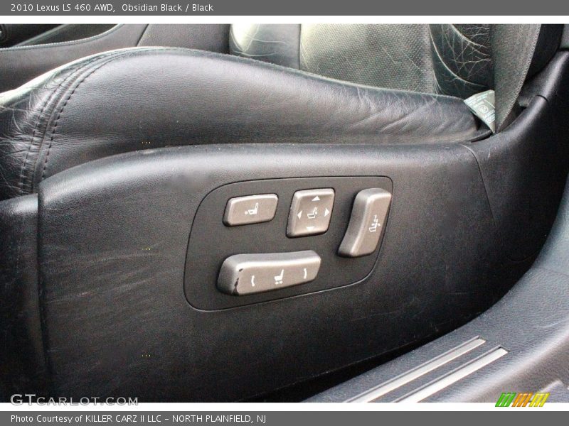 Obsidian Black / Black 2010 Lexus LS 460 AWD