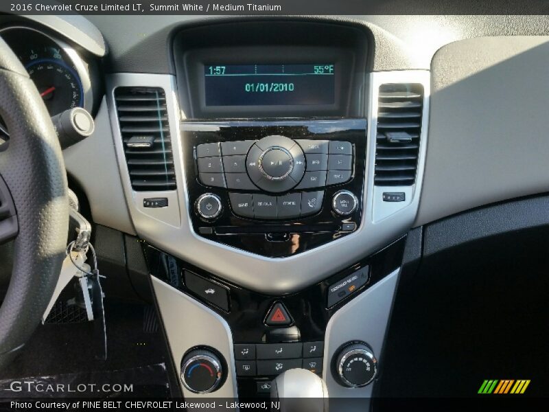 Summit White / Medium Titanium 2016 Chevrolet Cruze Limited LT