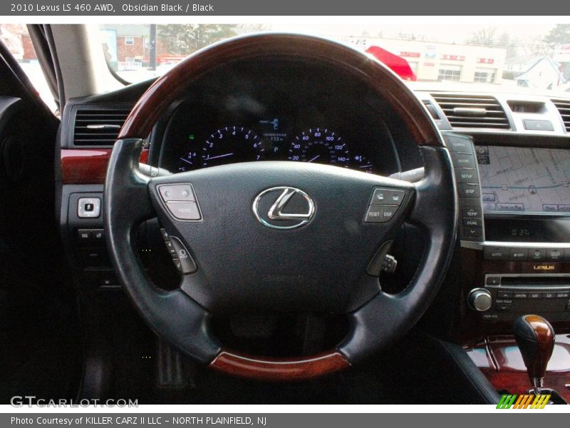 Obsidian Black / Black 2010 Lexus LS 460 AWD