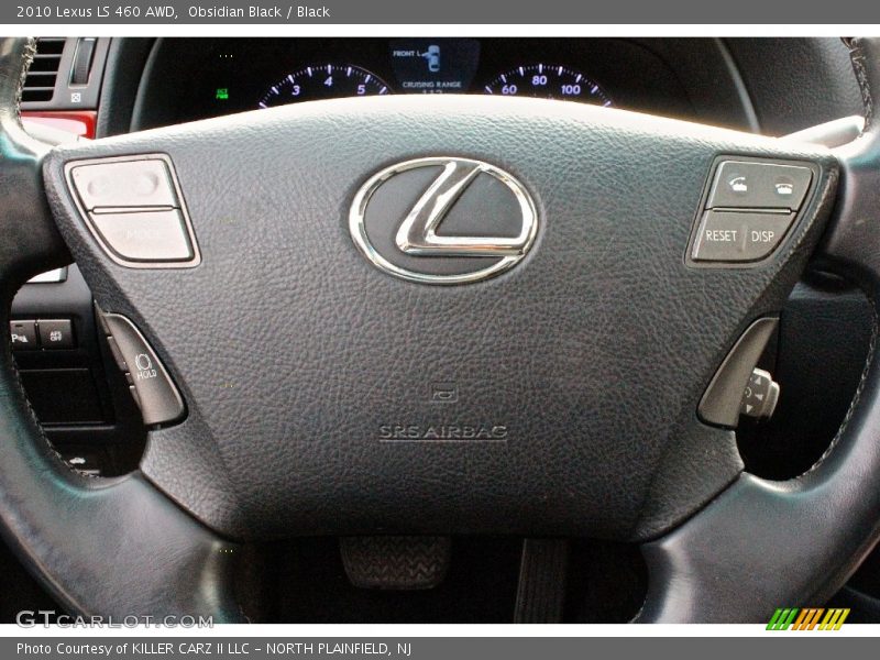 Obsidian Black / Black 2010 Lexus LS 460 AWD