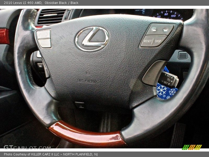 Obsidian Black / Black 2010 Lexus LS 460 AWD