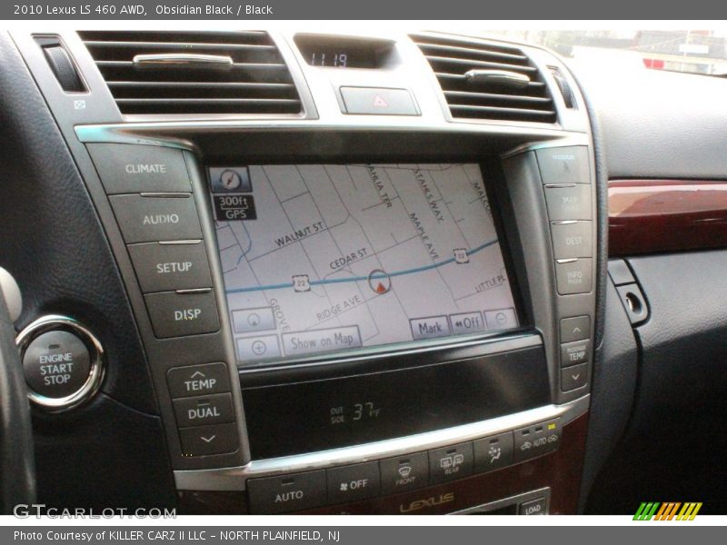 Obsidian Black / Black 2010 Lexus LS 460 AWD