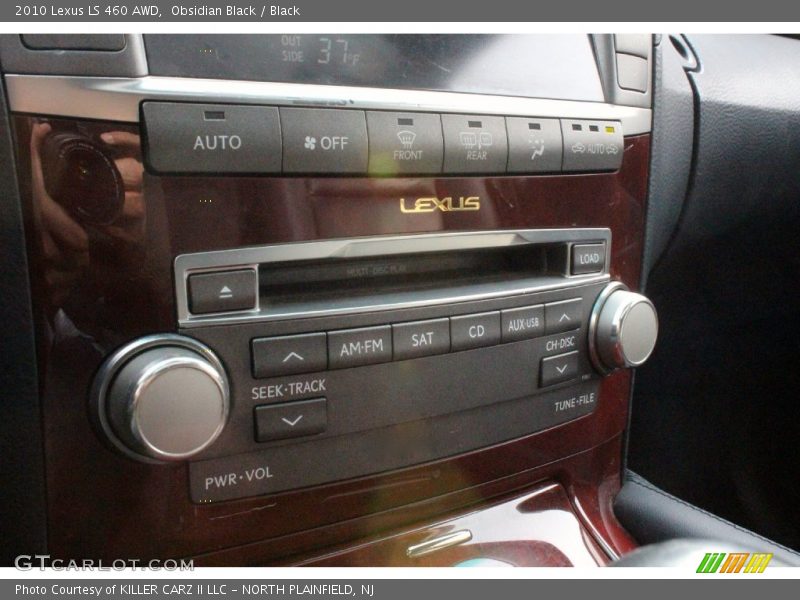 Obsidian Black / Black 2010 Lexus LS 460 AWD