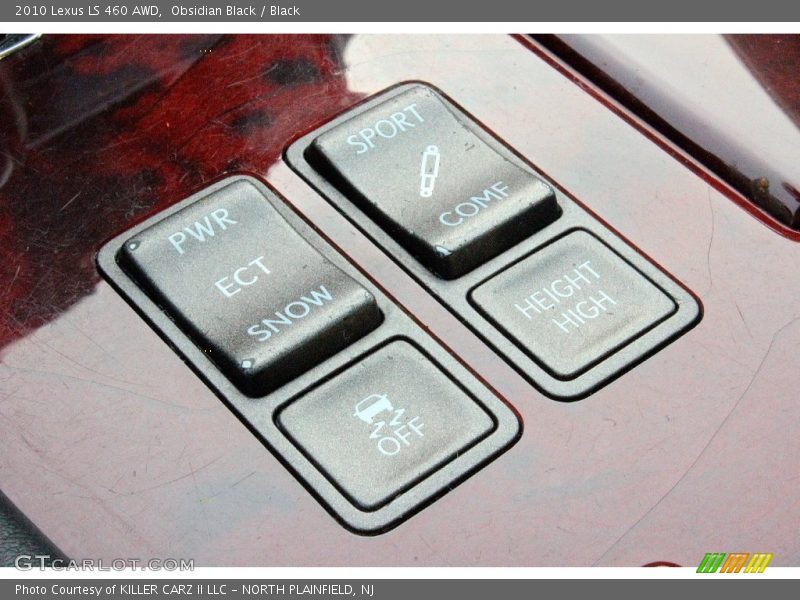 Obsidian Black / Black 2010 Lexus LS 460 AWD