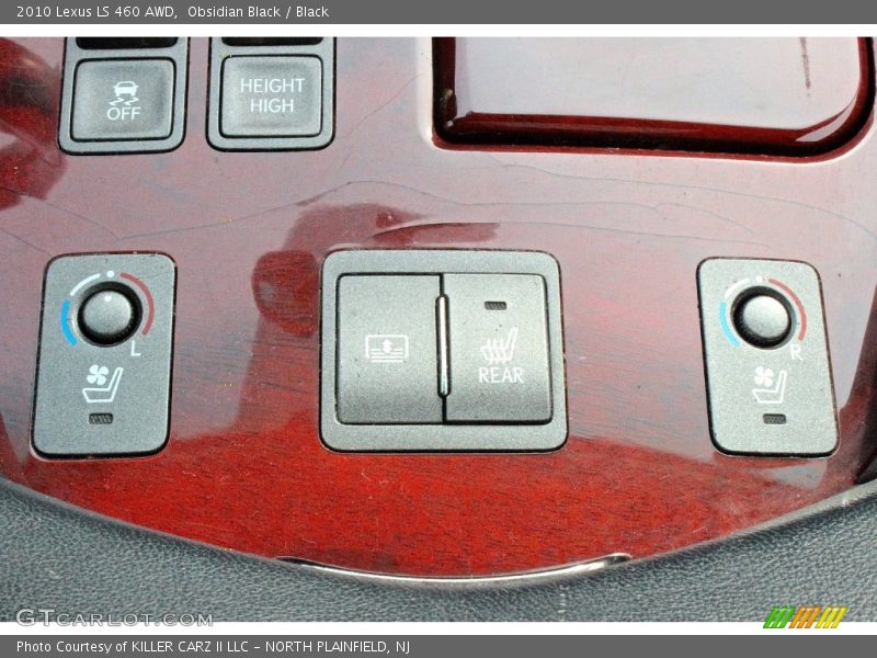 Obsidian Black / Black 2010 Lexus LS 460 AWD
