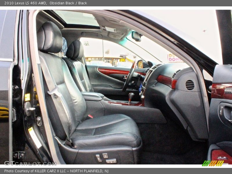 Obsidian Black / Black 2010 Lexus LS 460 AWD