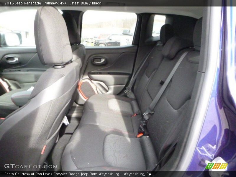 Jetset Blue / Black 2016 Jeep Renegade Trailhawk 4x4