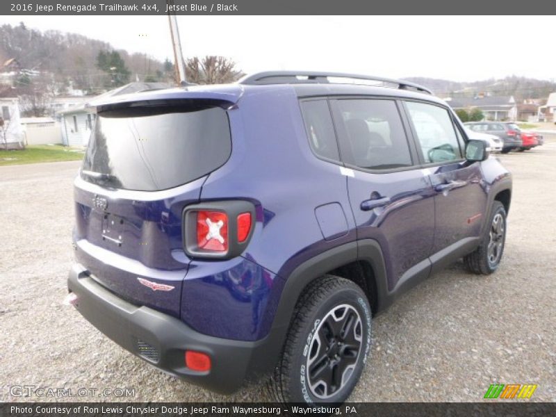 Jetset Blue / Black 2016 Jeep Renegade Trailhawk 4x4