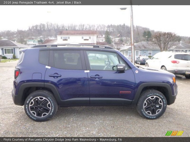 Jetset Blue / Black 2016 Jeep Renegade Trailhawk 4x4