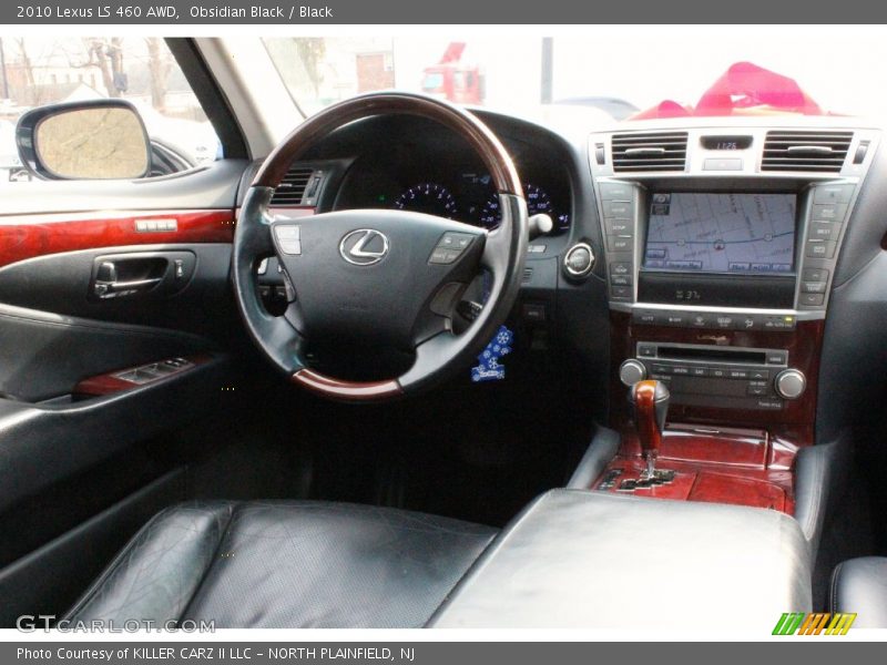 Obsidian Black / Black 2010 Lexus LS 460 AWD