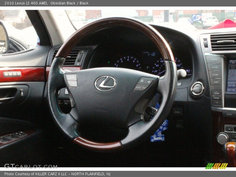 Obsidian Black / Black 2010 Lexus LS 460 AWD
