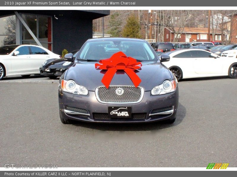 Lunar Grey Metallic / Warm Charcoal 2010 Jaguar XF Premium Sport Sedan
